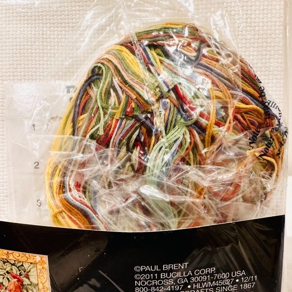 Bucilla Berry Batch Rooster Counted Cross Stitch Kit - New/Sealed (2011) - Picture 6 of 7